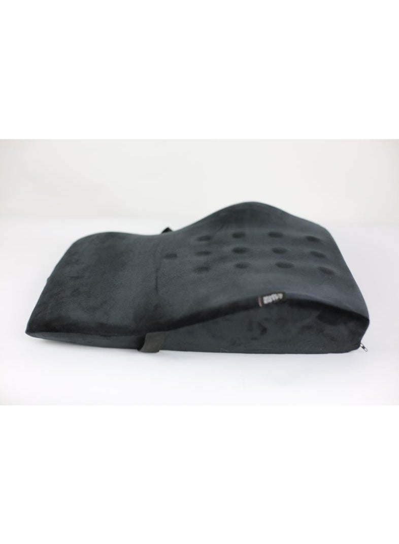Max Comfort orthopedic memory foam backrest to reduce lower back pain and maintain comfort while sitting for long periods. - Image 3